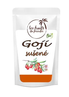 Obrázek produktu pro Goji BIO 200 g LES FRUITS DU PARADIS