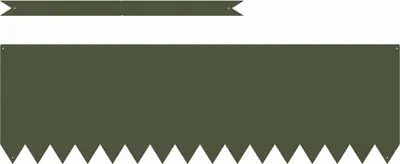 Produktbild von vidaXL Raseneinfassung 50 pcs Olive Grün 100 x 0,05 x 30 cm
