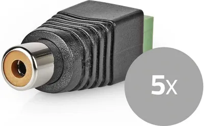 Obrázek produktu pro Nedis CCTVCF40BK5, RCA, DIN, Oranžová