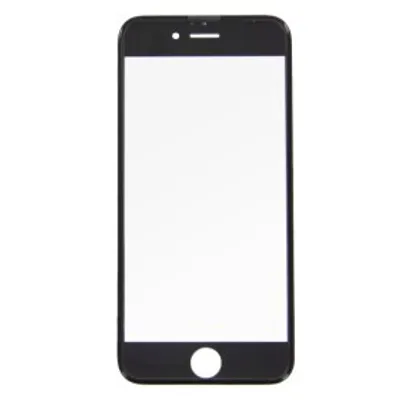 Produktbild von Displayglas für iPhone 6s schwarz Panzerfolie Displayschutz