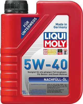 Produktbild von Liqui Moly Refill Oil Sae 5w-40 Motoröl 1l Rot Rot One Size