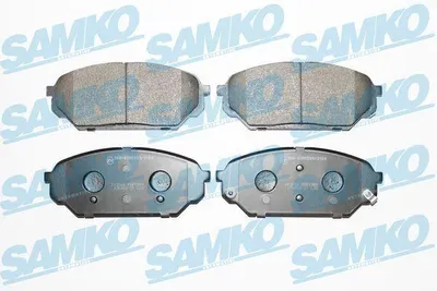 Produktbild von SAMKO Bremsbeläge Satz Vorne Bremsklötze für HYUNDAI ix55 5SP1989
