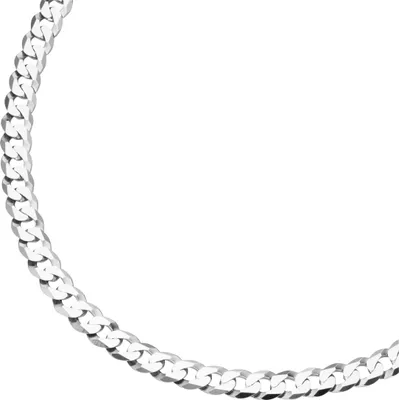 Produktbild von Kette Smart Jewel Panzerkette diamantiert, massiv, Silber 925 Silber 45 cm