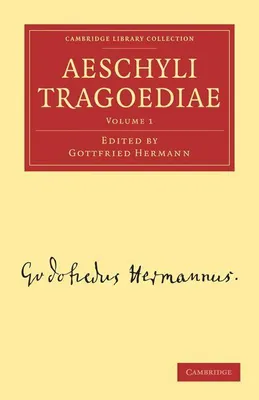 Produktbild von Aeschyli Tragoediae - Volume 1