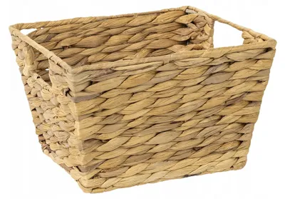 Produktbild von Koszoplotka Korb aus Wasserhyazinthe natürlich 25x22x16 cm