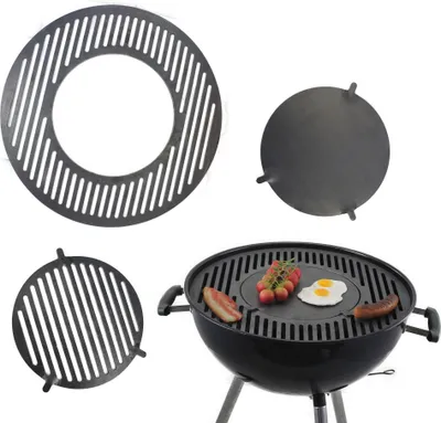 Produktbild von 3er Set Feuerplatte Grillrost für Dutch Oven Kugelgrill 67er #476