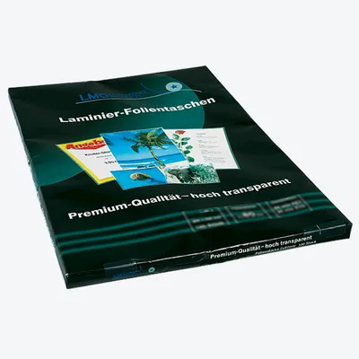 Produktbild von LMG Laminierfolien glänzend für A3 125 micron, 25 St.