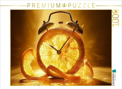 Produktbild von CALVENDO Puzzle Leuchtende Orange | 1000 Teile Lege-Größe 64x48cm Foto-Puzzle für glückliche Stunden