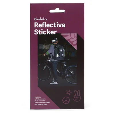 Produktbild von satch Rucksackzubehör Reflective Sticker Pink rosa