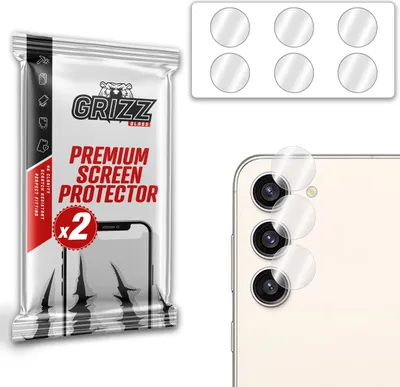 Zdjęcie produktu dla Szkło na aparat GrizzGlass HybridGlass do Samsung Galaxy S23+ Plus