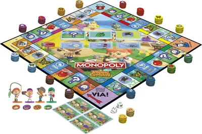 Immagine prodotto di Hasbro Gaming Monopoly - Animal Crossing: Nuovi Orizzonti Brettspiel Strategie