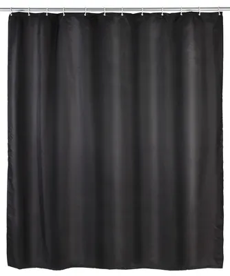 Obrázok produktu pre WENKO Sprchová zástena proti plesniam vrátane krúžkov 180x200 cm Uni Black
