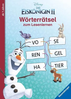 Produktbild von Disney Die Eiskönigin 2: Wörterrätsel zum Lesenlernen