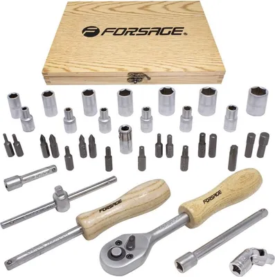 Image de Jeu d'outils embouts/douilles 1/4" embouts 38 pces