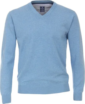Immagine prodotto di REDMOND maglione oversize con scollo a V blu chiaro 5XL