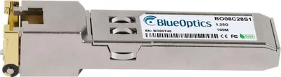 Produktbild von HPE R9F87A kompatibler BlueOptics© SFP Transceiver für Gigabit Highspeed Datenübertragungen in Glasfaser Netzwerken