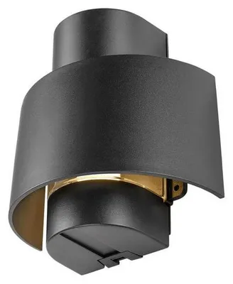 Produktbild von SLV PHOTONI CYL, Wandaufbauleuchte, zylindrisch, 1x max. 13W, E27, schwarz 1008197