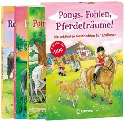 Produktbild von Leselöwen - Ponys, Fohlen, Pferdeträume!