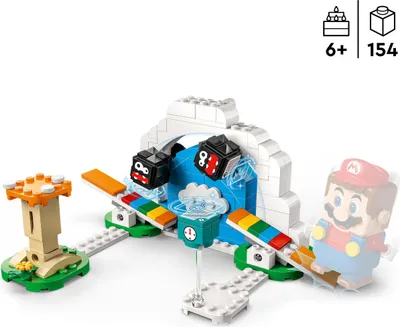 Produktbild von LEGO 71405 Super Mario Fuzzy-Flipper – Erweiterungsset, Spielzeug zum kombinieren mit Mario, Luigi oder Peach Starterset
