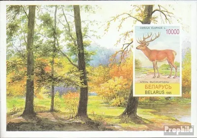 Produktbild von Briefmarken Weißrussland 1995 Mi Block5 (kompl.Ausg.) postfrisch Naturschutz