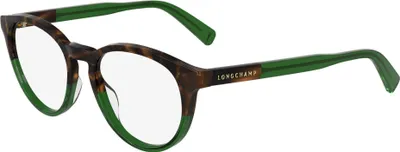 Produktbild von Longchamp LO2752 Striped brown/green 51/17/140 Damen Brillen