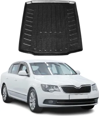Obrázok produktu pre Vložka do batožinového priestoru pre Škoda Superb 2013-2025 guma TPE čierna