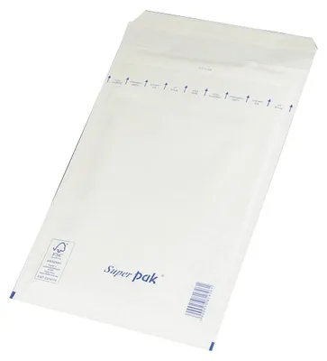 Productafbeelding van Zelfklevende enveloppen met bubbeltjesfolie, wit, 5 stuks - Kantoorartikelen