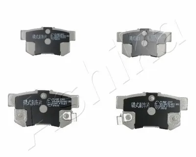 Produktbild von ASHIKA Bremsbeläge Satz Hinten für SUZUKI SWIFT III (MZ, EZ) 51-04-405