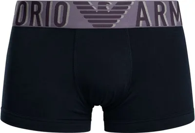 Produktbild von Emporio Armani Mega Logo Trunks, Blau XL