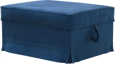 Produktbild von Dekoria Bezug für Ektorp Bromma Hocker, dunkelblau, Husse, Ektorp Bromma