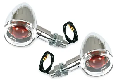 Obrázek produktu pro Vparts, směrovka T82l, stříbrná, pro motocykly, barva: stříbrná, univerzální