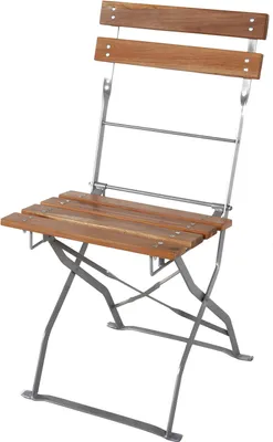 Biergarten Klappstuhl Klappsessel Gartenstuhl Akazienholz Stahl pulverbeschichtet