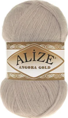 Produktbild von Alize Angora Gold 506 Stein – weiches Garn 80%.Polyacryl/20% Wolle 550m