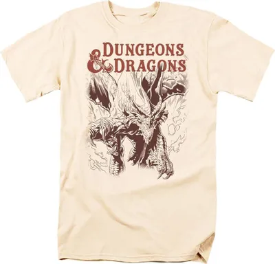 Obrázok produktu pre Dungeons & Dragons - Tričko "Striking" pre mužov TV5004 (M) (Natural)