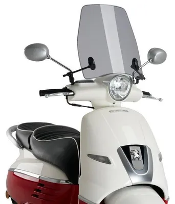 Produktbild von PUIG 9217H Rollerscheibe Urban passend fuer PEUGEOT DJANGO Getönt