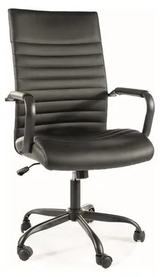 Image de Fauteuil de bureau "Q-306" - Noir - l 58 x H 106 cm