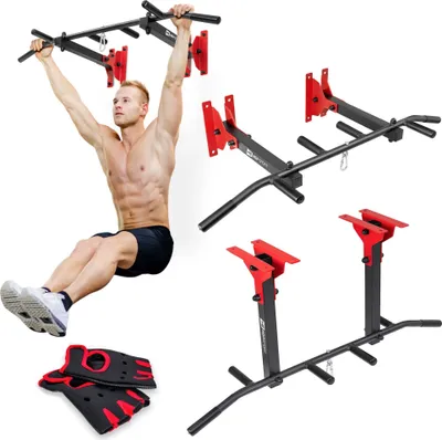 Obrázek produktu pro Univerzální hrazda s rukavicemi do 150kg