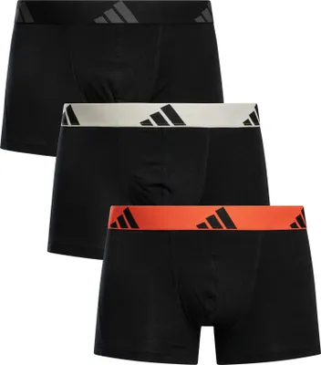 Produktbild von Adidas 3er-Pack Aktiv-Flex-Baumwoll-Unterhosen, Schwarz XXL