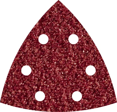Produktbild von Wolfcraft Haftschleifblätter K60 für Bosch-Deltaschleifer 25 Stück