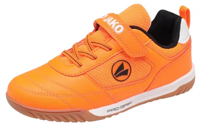 Produktbild von Jako Unisex Kinder J-sh Winger Ev Hallenturnschuh, Neon Orange Jet Black, 39 EU