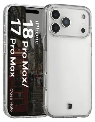 Produktbild von Bizon Case Halo Hülle für Apple iPhone 17 Pro Max transparent