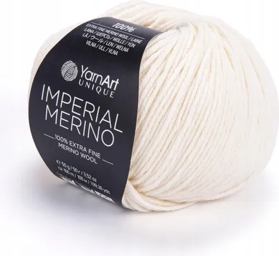 Zdjęcie produktu dla Włóczka YarnArt Unique Imperial Merino 3303 / jasny żółty