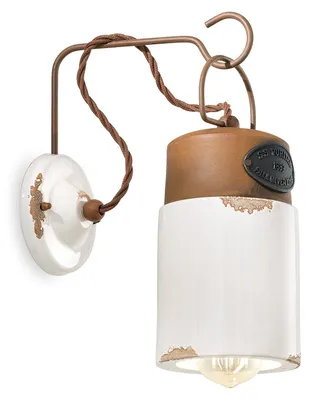 Image de Ferroluce Industrial Wandlampe