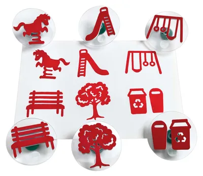 Produktbild von Colorations - Easy Grip Stempels Speeltuin