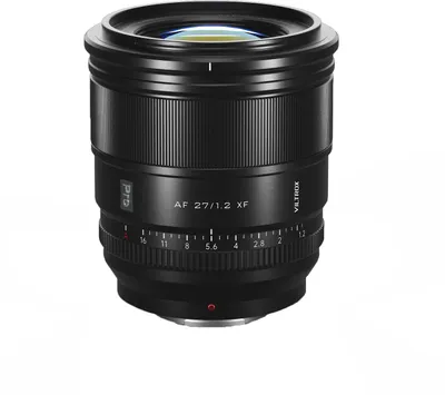 Produktbild von VILTROX 27 mm/F1.2STM (X-Mount), 27 mm Kameraobjektiv mit festem Fokus, Autofokus-Objektiv, X-Mount APS-C F1.2, grosse Blende, 11 Gruppen, 15 Lamellen mit hochwertigem Motor, Ersatz fuer Fujifilm X-Mount-Kamera