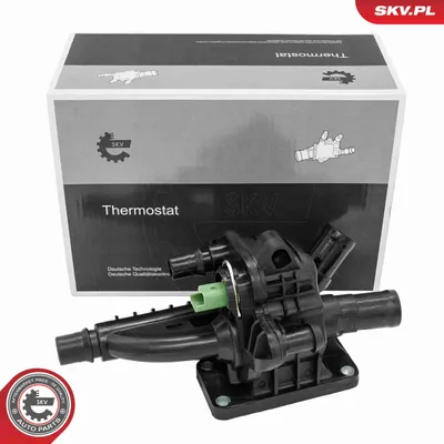 Produktbild von ESEN SKV Thermostat Kühlmittel 83°C passend für PEUGEOT 2008 Kombi (CU) 207 (WA, WC) 207 CC (WD) 208 I Schrägheck (CA, CC) 308 SW II 208 II Schrägheck