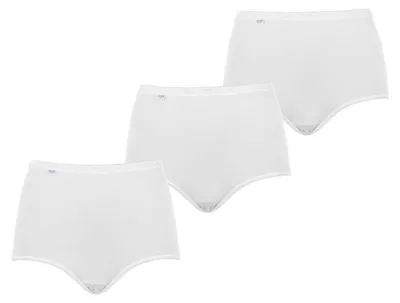 Produktbild von Sloggi Damen Unterhose Basic+ Maxi , 3-Pack, 42, Weiß