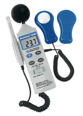 Obrázok produktu pre Multifunkčné zariadenie na meranie životného prostredia Peaktech ''5035'', 4 v 1