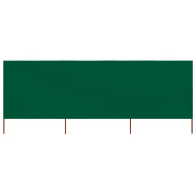 Zdjęcie produktu dla Living Store 3-częściowy parawan z tkaniny 400 x 160 cm Zielony