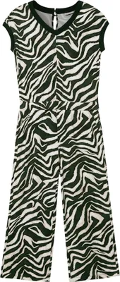 Produktbild von Jumpsuit Jersey AOP V-Neck 36618 pine grove green Größe 38/28